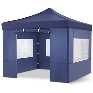 Faltpavillon 3x3m Popup Pavillon Pergola Blau