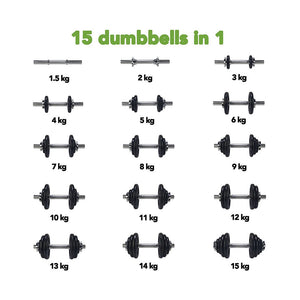 Tunturi Kurzhantelset 15 kg