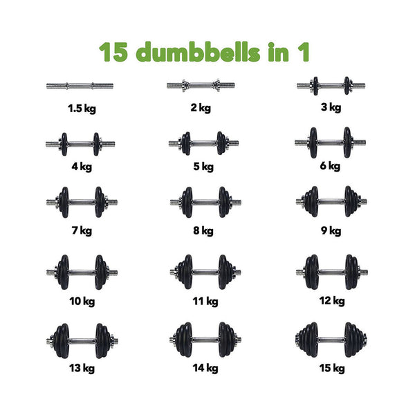 Tunturi Kurzhantelset 15 kg