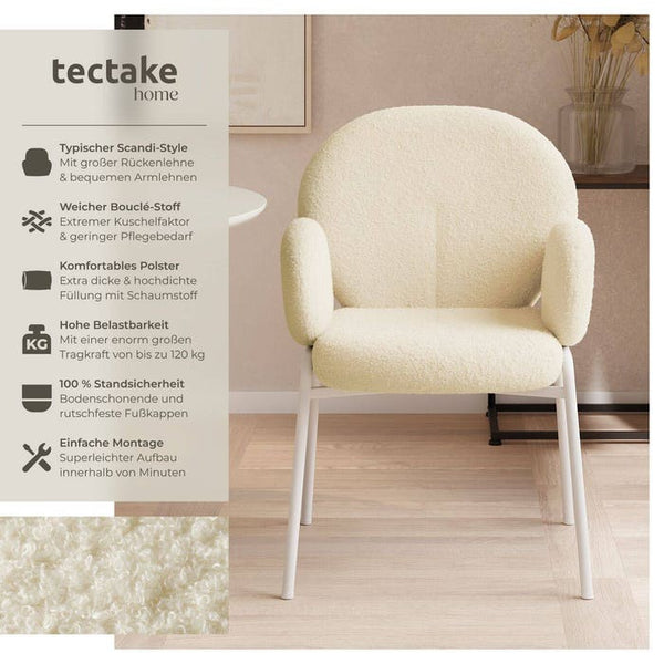 Stuhl Scandi creme