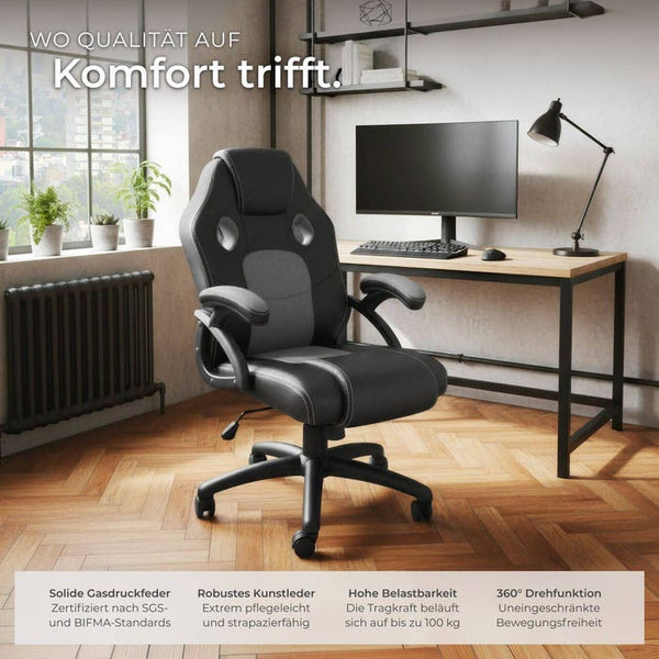 Mike office chair, black