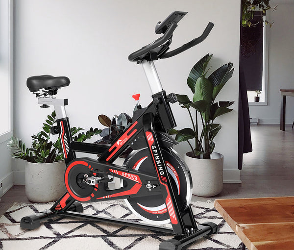 Heimtrainer - 6-13 kg Widerstand, Telefonhalter