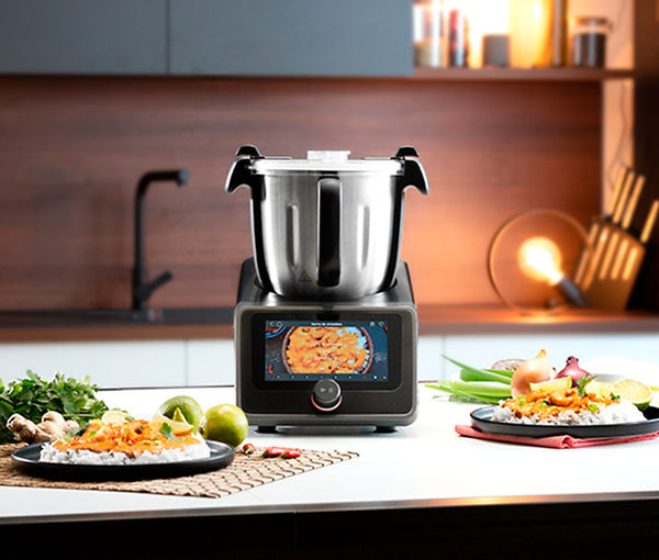 Multifunktionsroboter - unter 500 Rezepte, 7 Zoll Touch Display, 3 L, 5500 rpm, 160 C, 1000 W