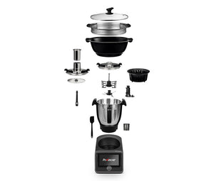 Multifunktionsroboter - unter 500 Rezepte, 7 Zoll Touch Display, 3 L, 5500 rpm, 160 C, 1000 W
