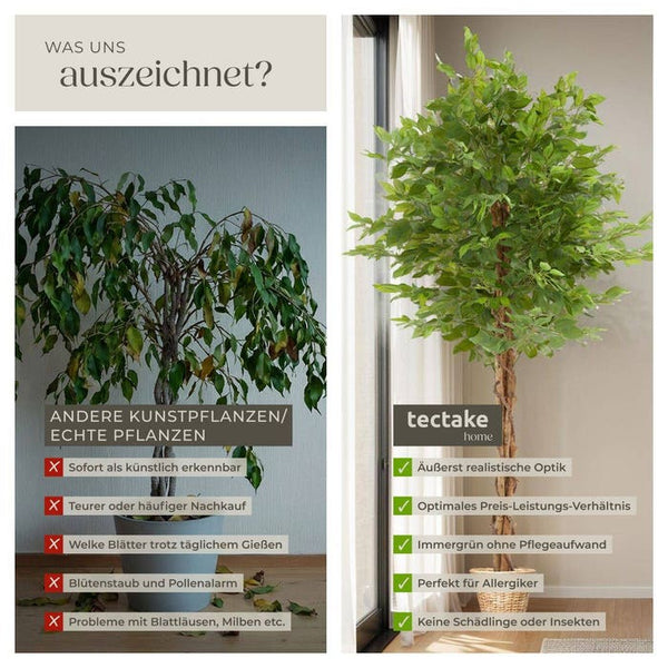 Ficus artificiel Fida 180 cm 