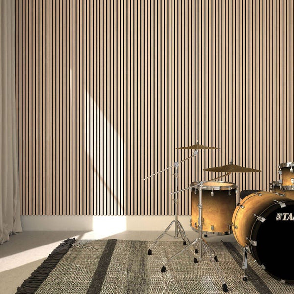Akustikpaneele Sonic Wall Eiche hell 4er Set