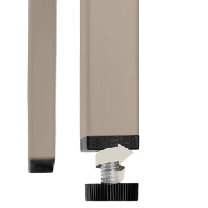 Metallvitrine Baker taupe