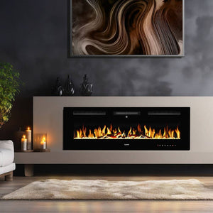 Elektro-Wandkamin Luci 127 x 12 x 43 cm