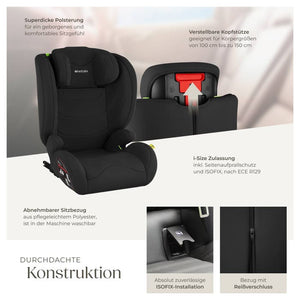 Autositz Levi schwarz