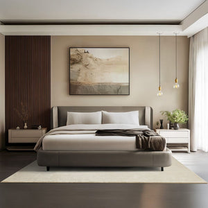 Tapis à poils courts Soft Zone beige 160 x 230 cm 