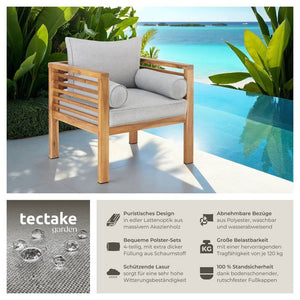 Garten-Loungesessel Boka 2er Set