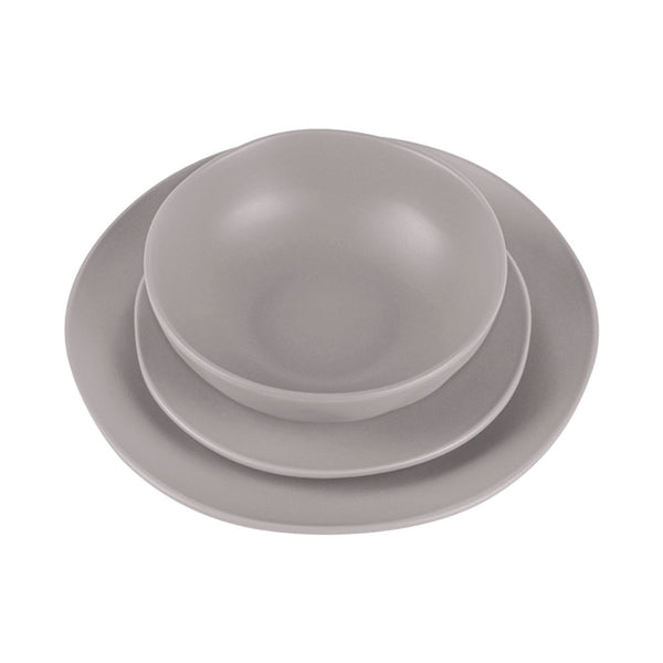 Berlinger Haus 18-teiliges Tellerset matt Taupe Collection