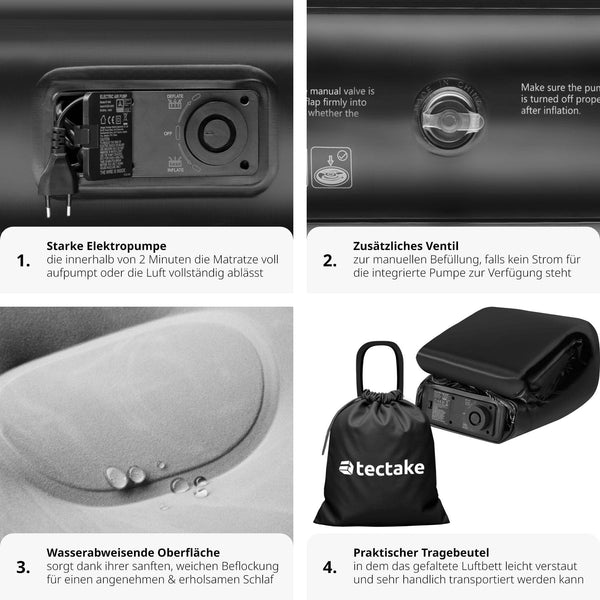 Matelas gonflable AirDreams 200 x 101 x 44 cm
