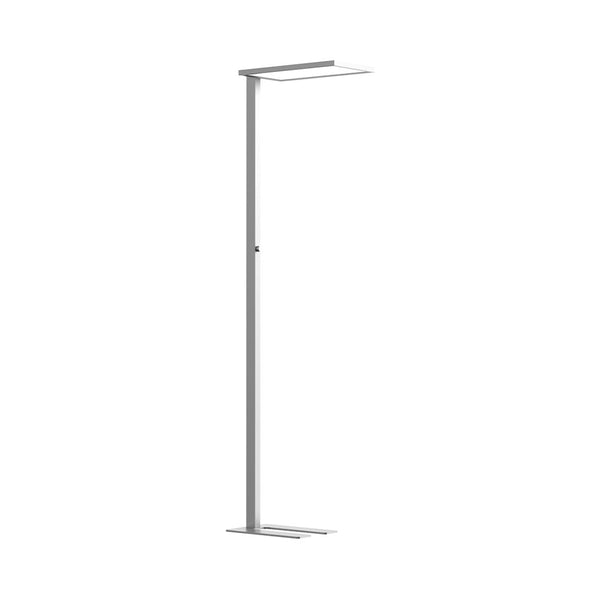 CONTINI LED Büro-Stehleuchte Morelux dimmbar silber