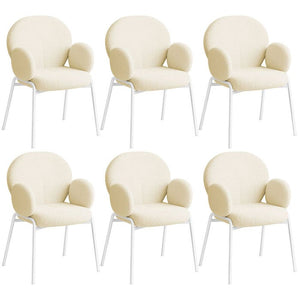 6er Set Stuhl Scandi creme