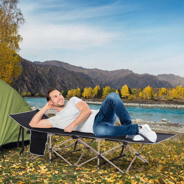 Feldbett Campingbett klappbar wetterfest mit Tragetasche