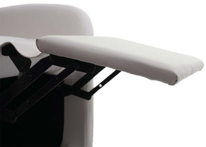 Fernsehsessel Relaxsessel klappbar Kunstleder 99x70x75cm weiss