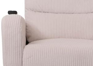Fernsehsessel Relaxsessel Liegefunktion Aufstehhilfe Cord creme-weiss