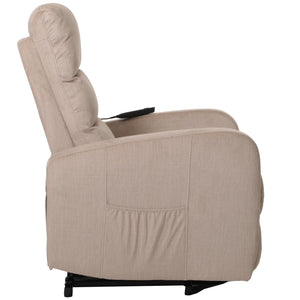Fernsehsessel Relaxsessel Aufstehhilfe elektrisch Chenille creme