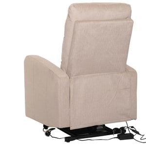 Fernsehsessel Relaxsessel Aufstehhilfe elektrisch Chenille creme