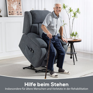 Fernsehsessel elektrisch mit Aufstehhilfe und Massagefunktion