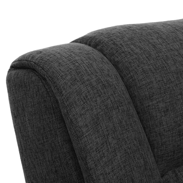 Fernsehsessel Relaxsessel Liegesessel 102x79x96cm Stoff grau