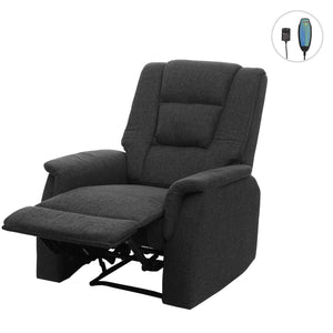 Fernsehsessel Relaxsessel Liegesessel 102x79x96cm Stoff grau