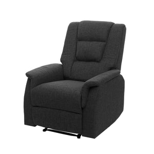 Fernsehsessel Relaxsessel Liegesessel 102x79x96cm Stoff grau