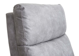 Fernsehsessel Relaxsessel Liegefunktion Stoff vintage hellgrau