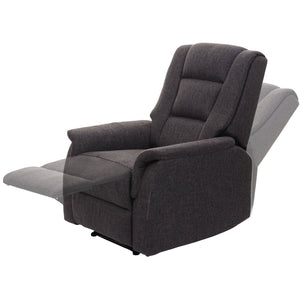 Fernsehsessel Relaxsessel Massage Wärmefunktion 102x79x96cm grau