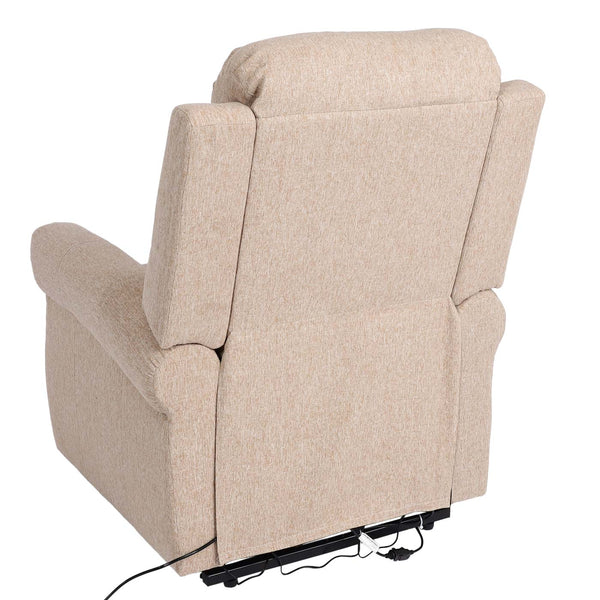 Fernsehsessel Relaxsessel Aufstehhilfe Massage Heizfunktion beige-braun