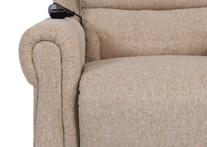 Fernsehsessel Relaxsessel Aufstehhilfe Massage Heizfunktion beige-braun