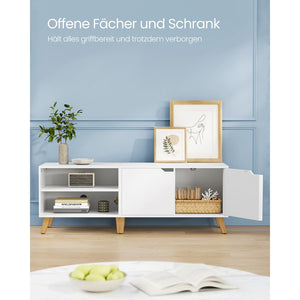 Fernsehtisch TV-Schrank 140cm Weiss
