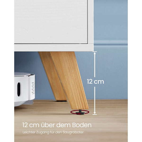 Fernsehtisch TV-Schrank 140cm Weiss