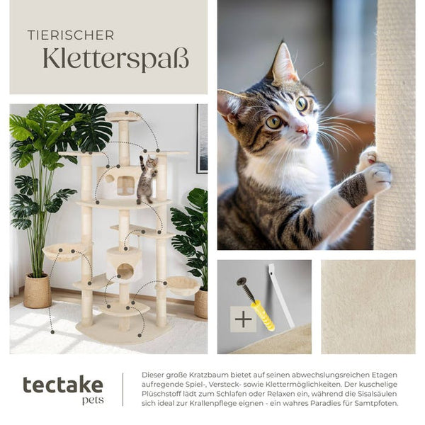 Kratzbaum Fippi beige/weiss