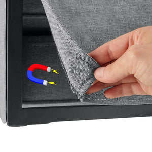 Schlafhocker Ponto hellgrau