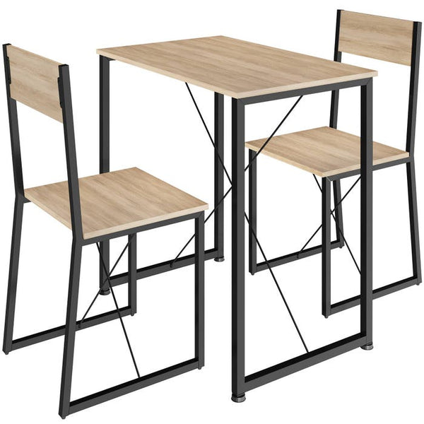 Sitzgruppe Margate Industrial Holz hell, Eiche Sonoma