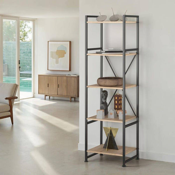 Regal Manchester Industrial Holz hell, Eiche Sonoma
