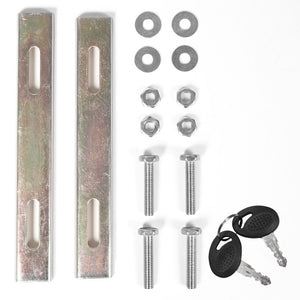 2x Motorradkoffer, ca. 49 Liter