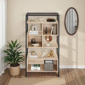 Regal Hastings Industrial Holz hell, Eiche Sonoma