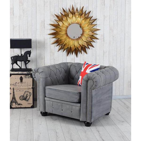CHESTERFIELD BIBLIOTHEKSESSEL ECO LEDER ARMLEHNSESSEL BRITISH CHIC