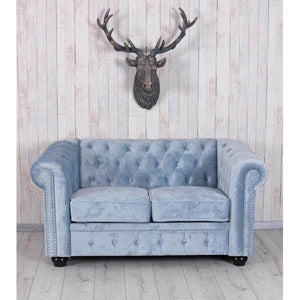 Chesterfield Sofa Samt British Chic