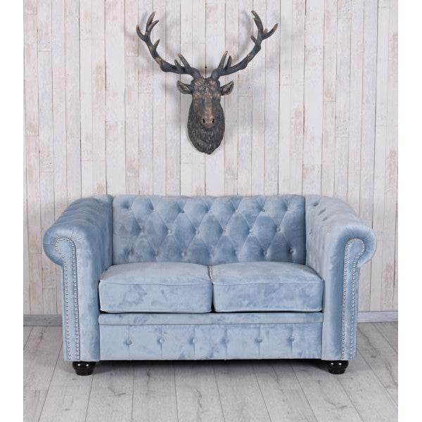 Chesterfield Sofa Samt British Chic