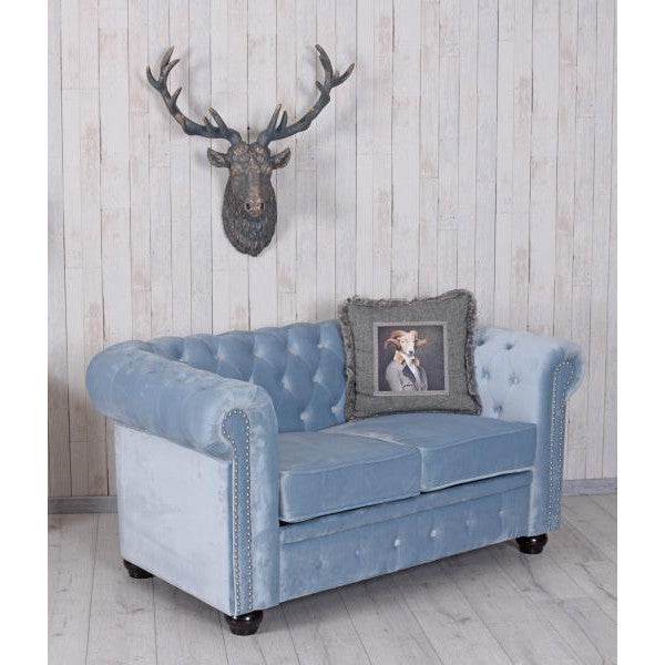 Chesterfield Sofa Samt British Chic