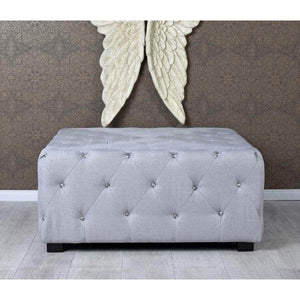 HOCKER COUCHTISCH SITZHOCKER POUF POLSTERHOCKER XL