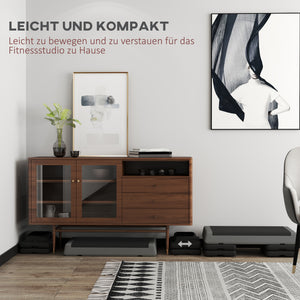 Fitness-Stepper höhenverstellbar rutschfest für Zuhause und Büro