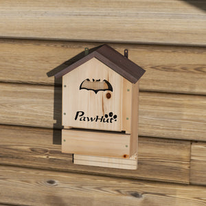Fledermauskasten Set zum Aufhängen für den Garten aus Holz
