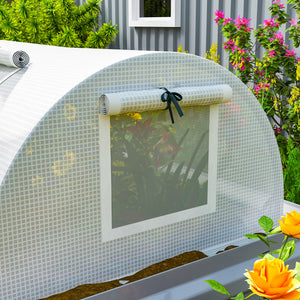 Foliengewächshaus Mini Tunnel mit Fenster UV-beständig 300cm