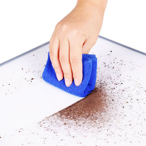 Freigehege aus Kunststoff mit Bodenplatten 143x73x46cm