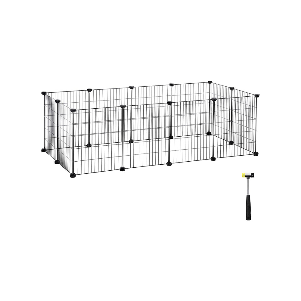 Outdoor enclosure/playpen for small animals 143x73x46cm